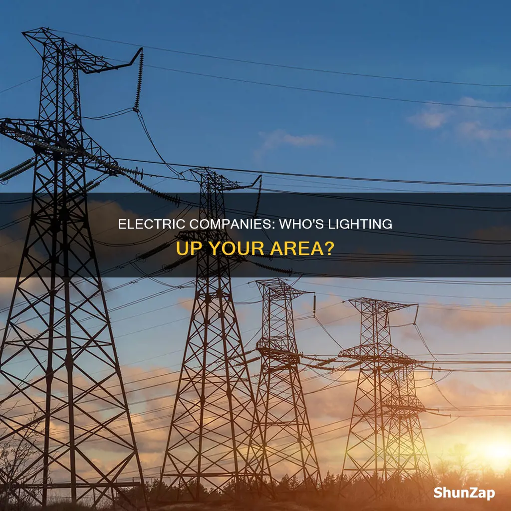 what electric companies are in