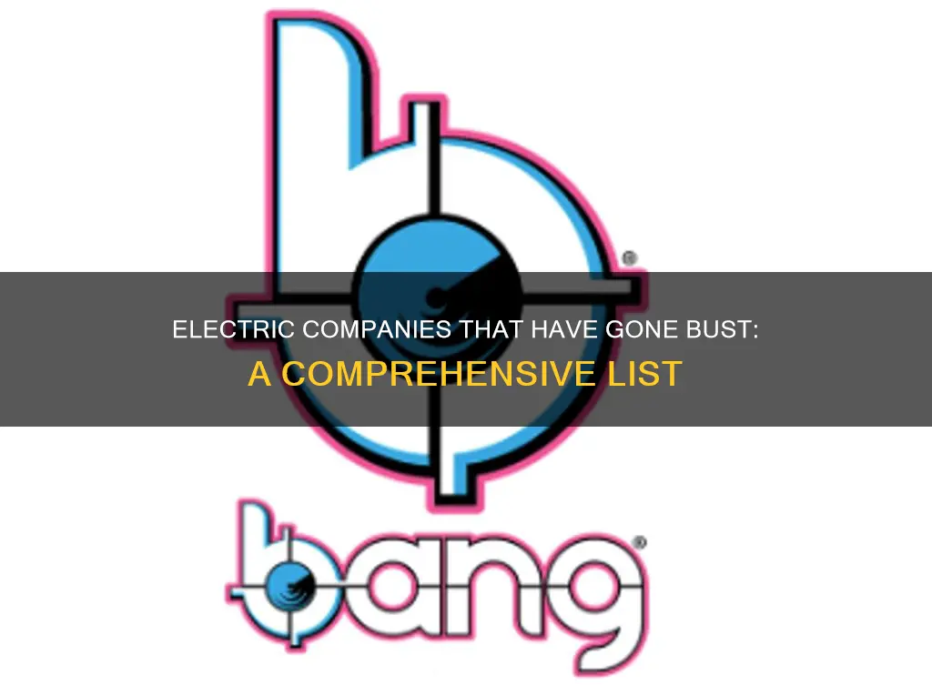 what electric companies have gone bust