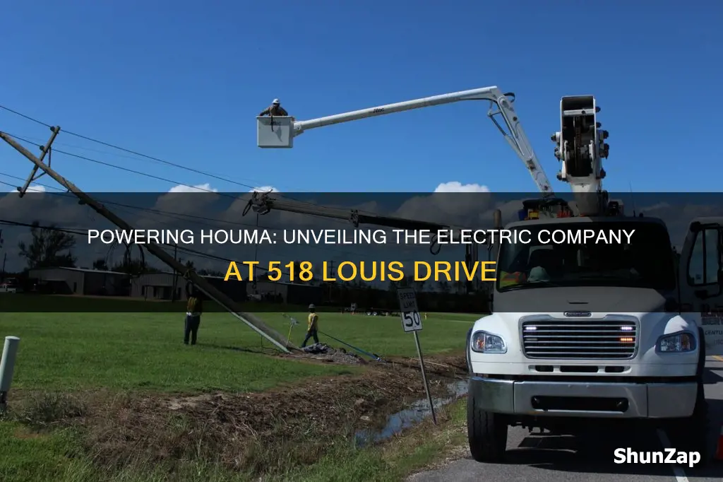 what electric company 518 louis drive houma la