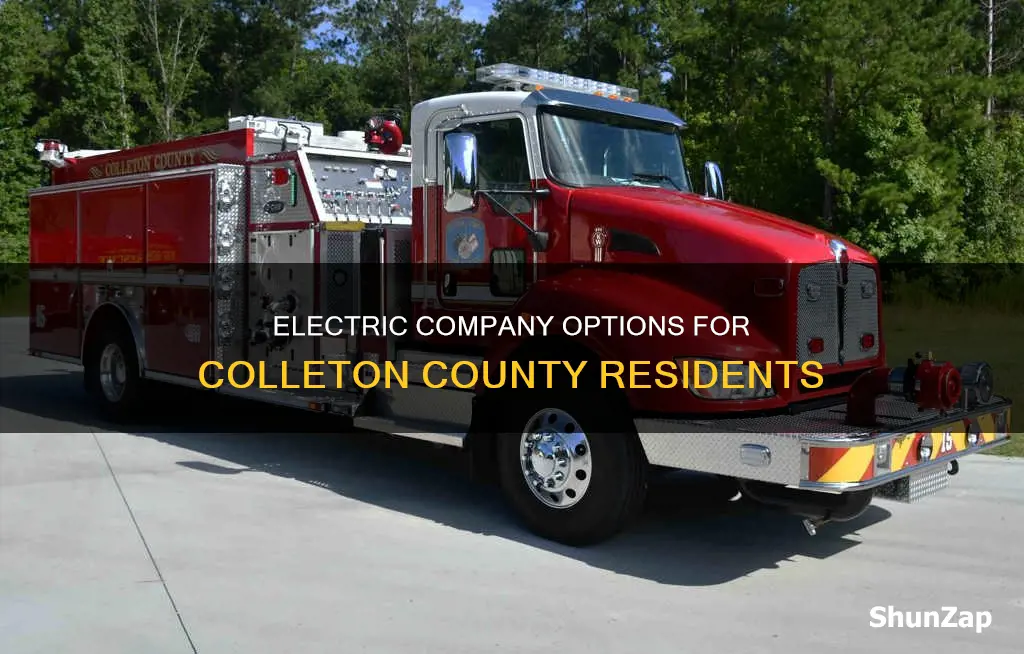 what electric company covers colleton county