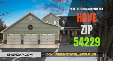 Find Your Local Electric Company: Zip 54229