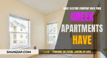 York Creek Apartments: Electric Company Provider and Services