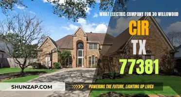 Electricity Options for 30 Willowood Cir, TX 77381: A Comprehensive Guide