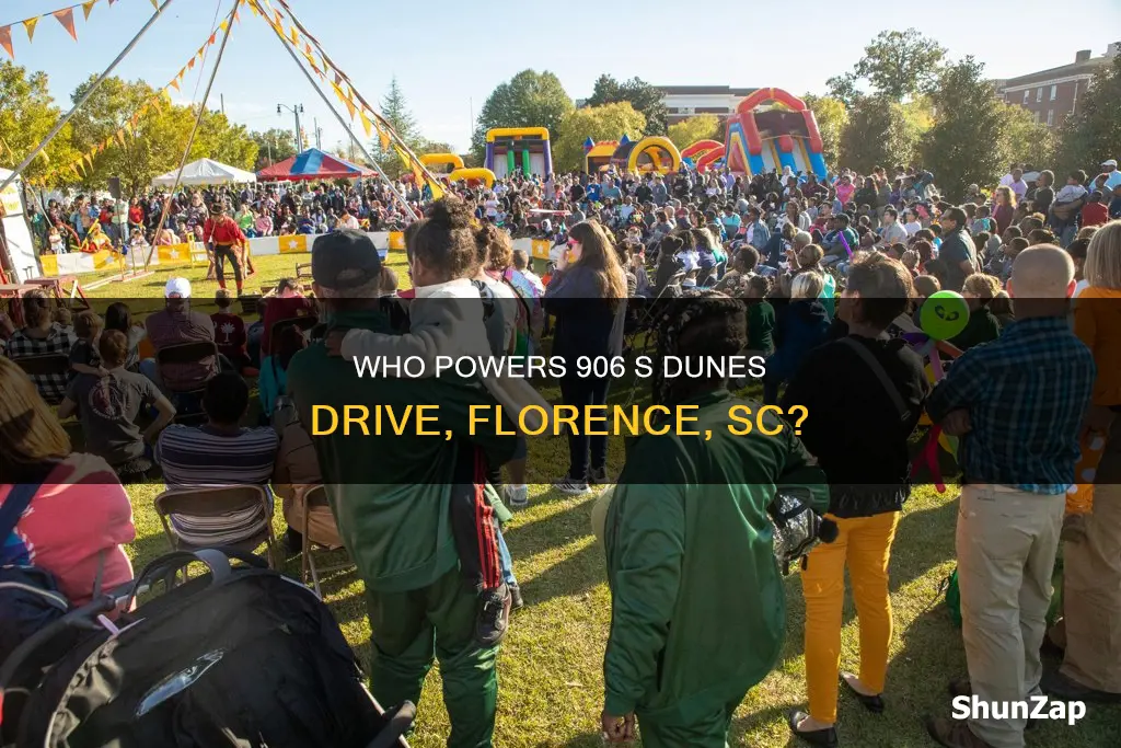 what electric company for 906 s dunes drive florence sc