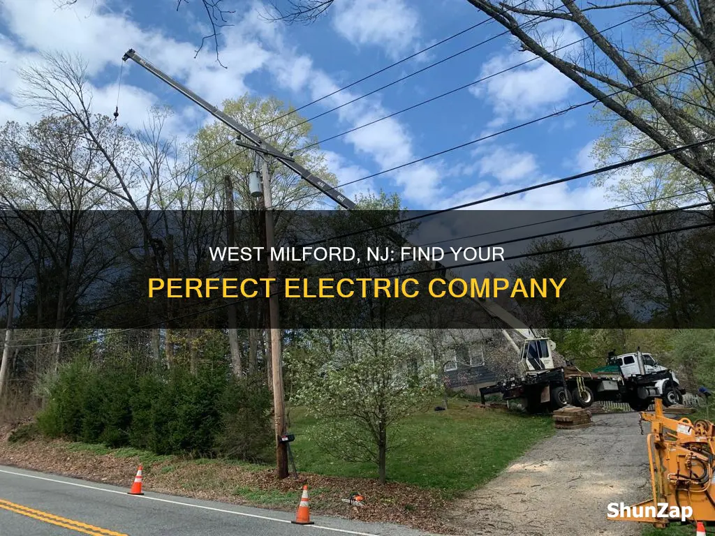 what electric company for my address west milford nj