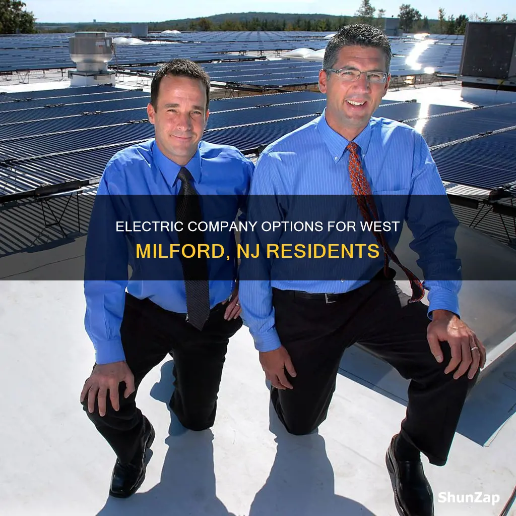 what electric company for my address west milford nj