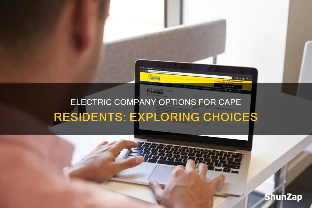 what electric company for the cape