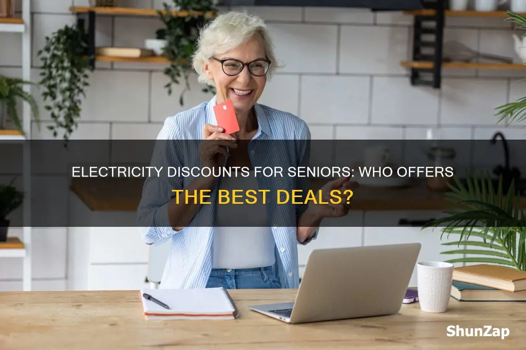 what electric company give discount for seniors