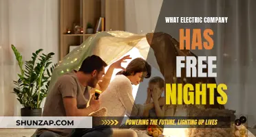 Electricity Deals: Free Nights with These Companies