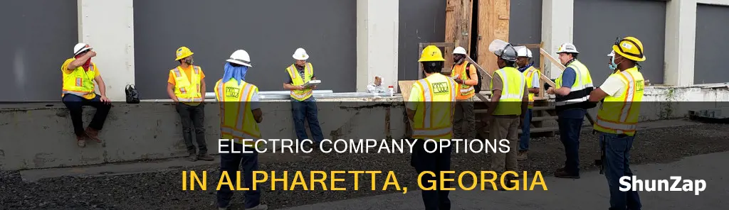 what electric company is in alpharetta georgia
