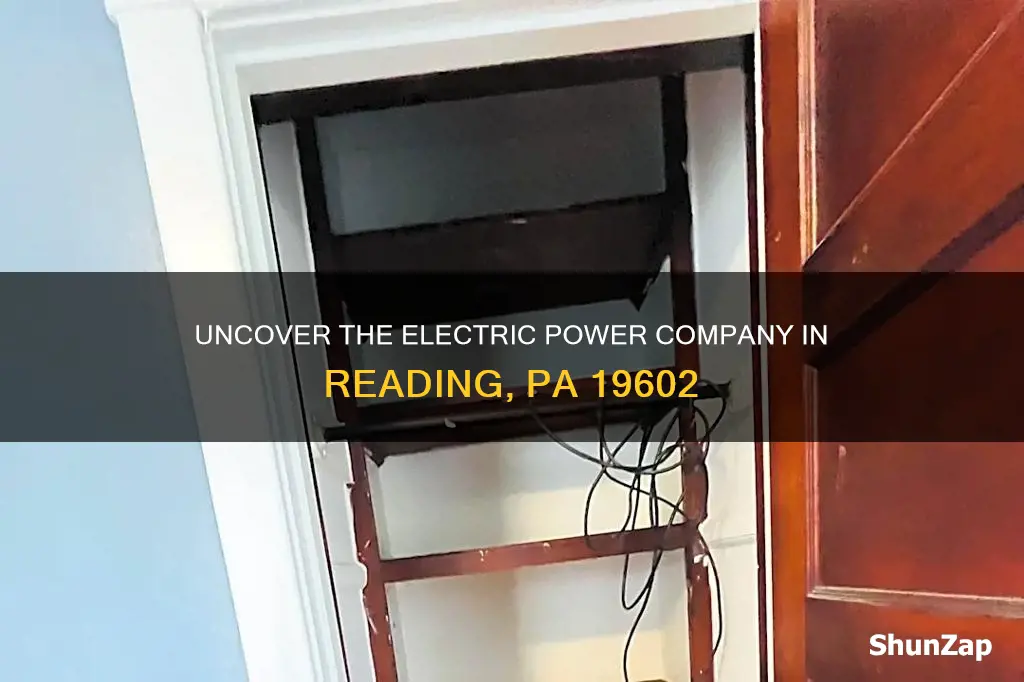 what electric company is in reading 19602