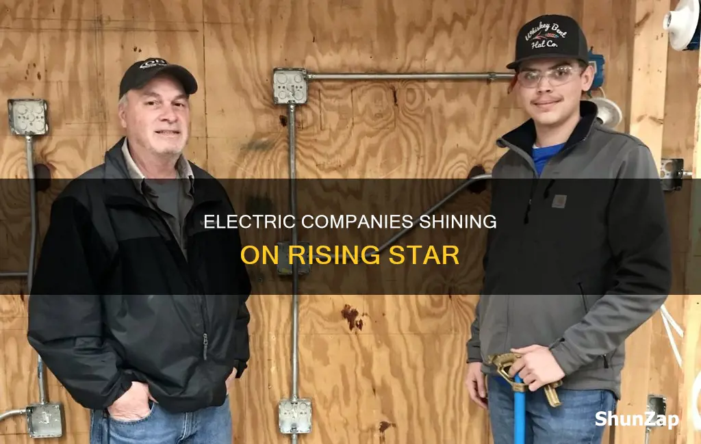 what electric company is in rising star