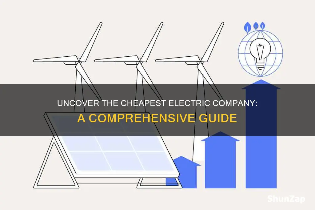 what electric company is the cheapest