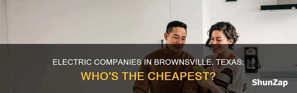 what electric company is the least expensive in brownsville texas
