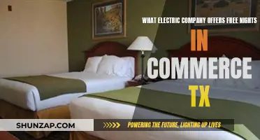 Free Nights in Commerce, TX: Electric Company Offers