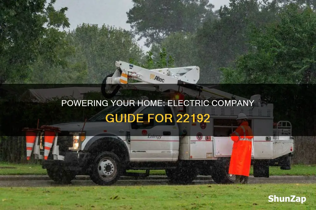 what electric company serves 22192