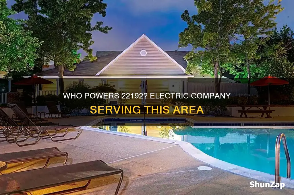 what electric company serves 22192