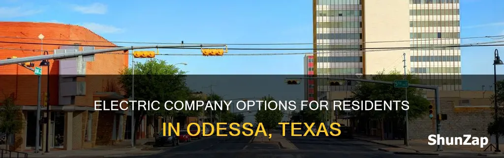 what electric company serves odessa tx