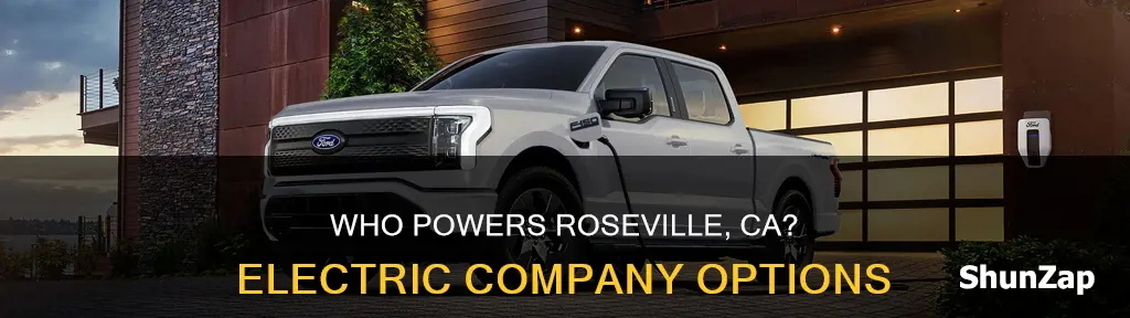 what electric company serves roseville ca