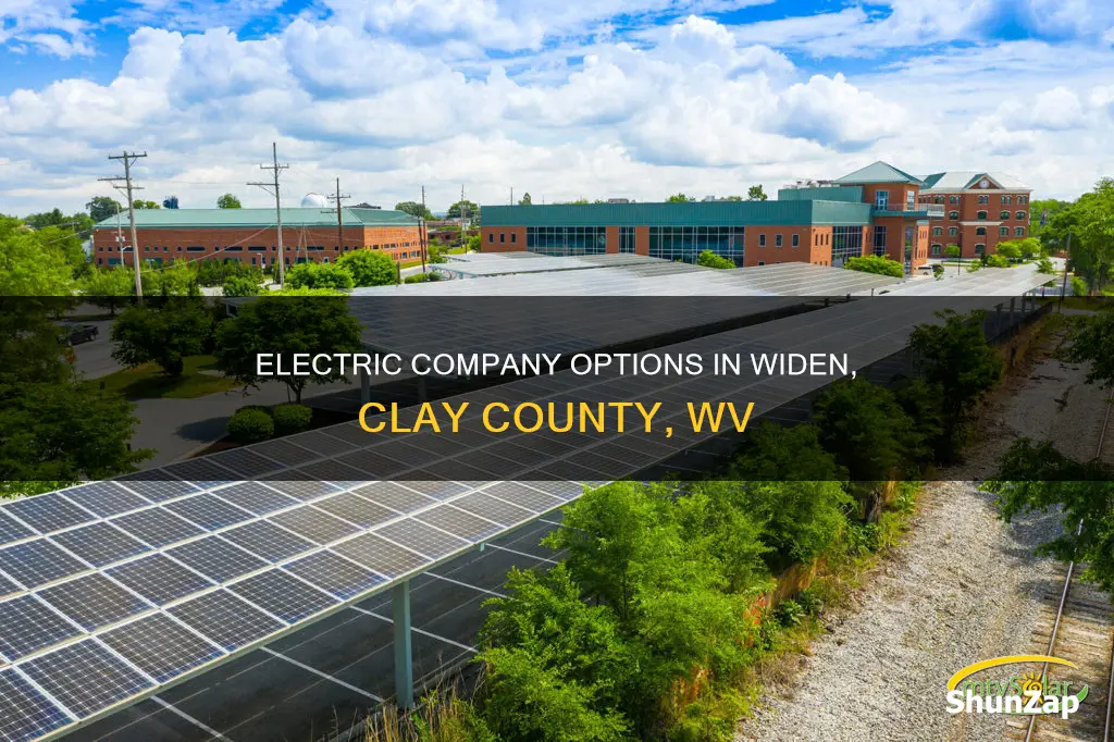 what electric company serves widen clay co wv
