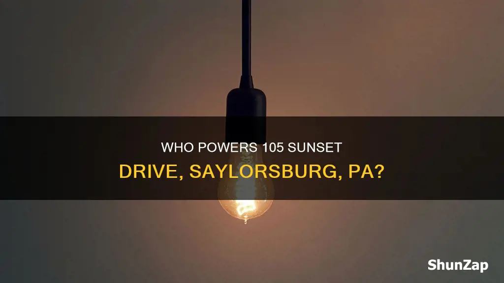 what electric company service at 105 sunset drive saylorsburg pa
