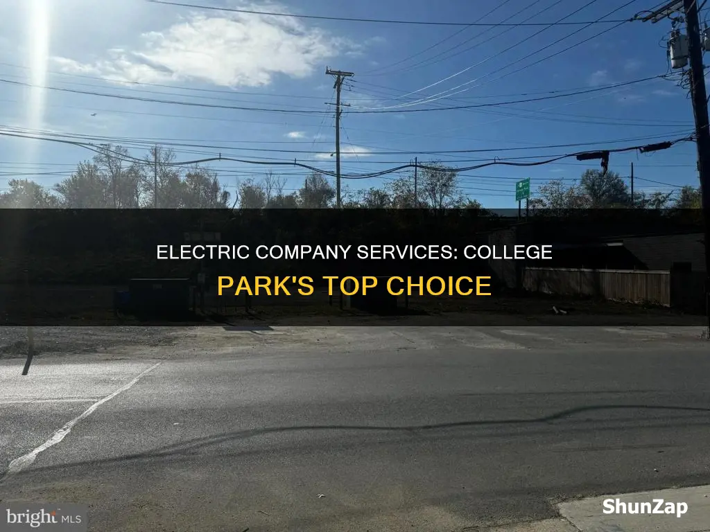 what electric company service college park