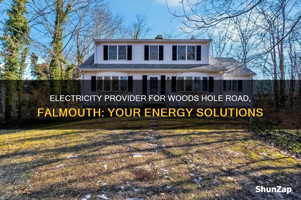 what electric company services 245 woods hole rd falmouth