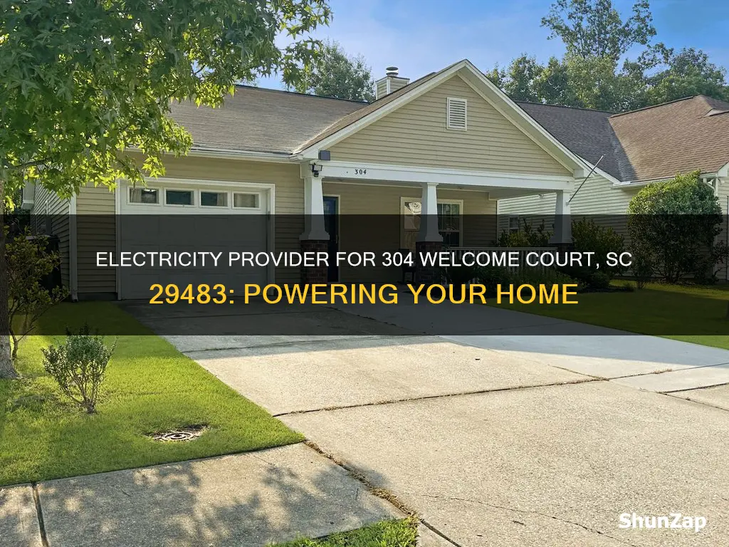 what electric company services 304 welcome court sc 29483