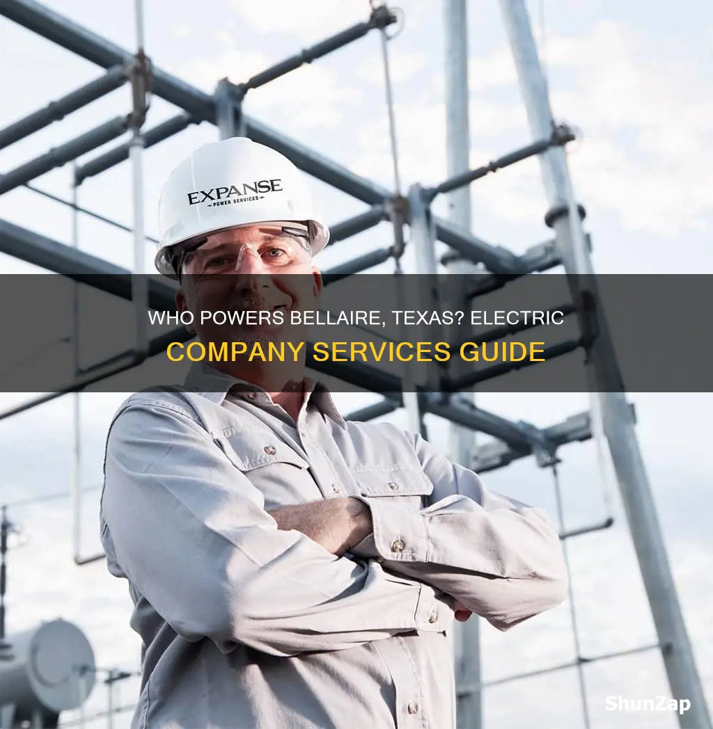 what electric company services 4333 effie st bellaire tx 77401