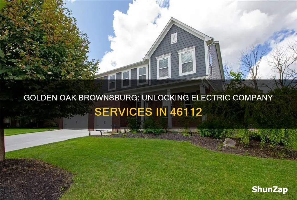 what electric company services 7198 golden oak brownsburg in 46112