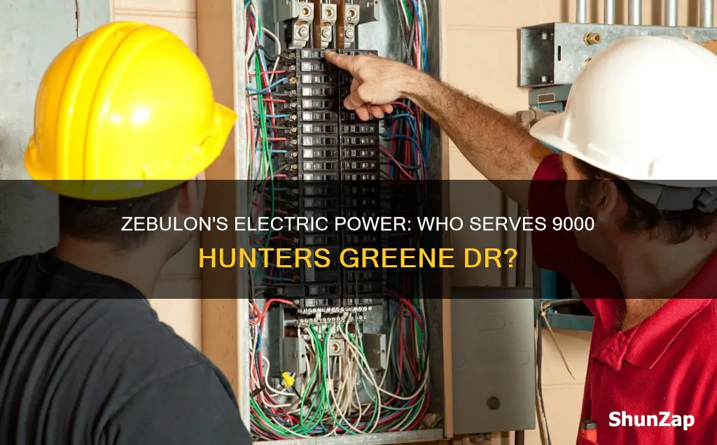 what electric company services 9000 hunters greene dr zebulon nc