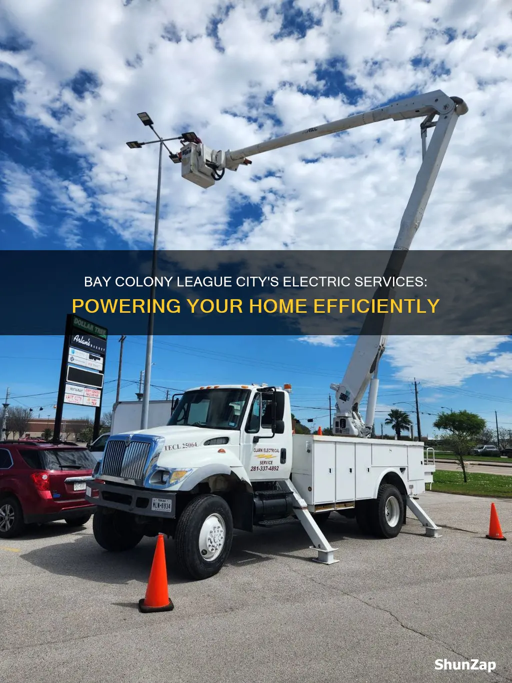 what electric company services bay colony league city tx