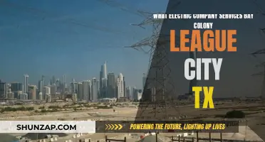Electric Company Services for Bay Colony, League City, TX