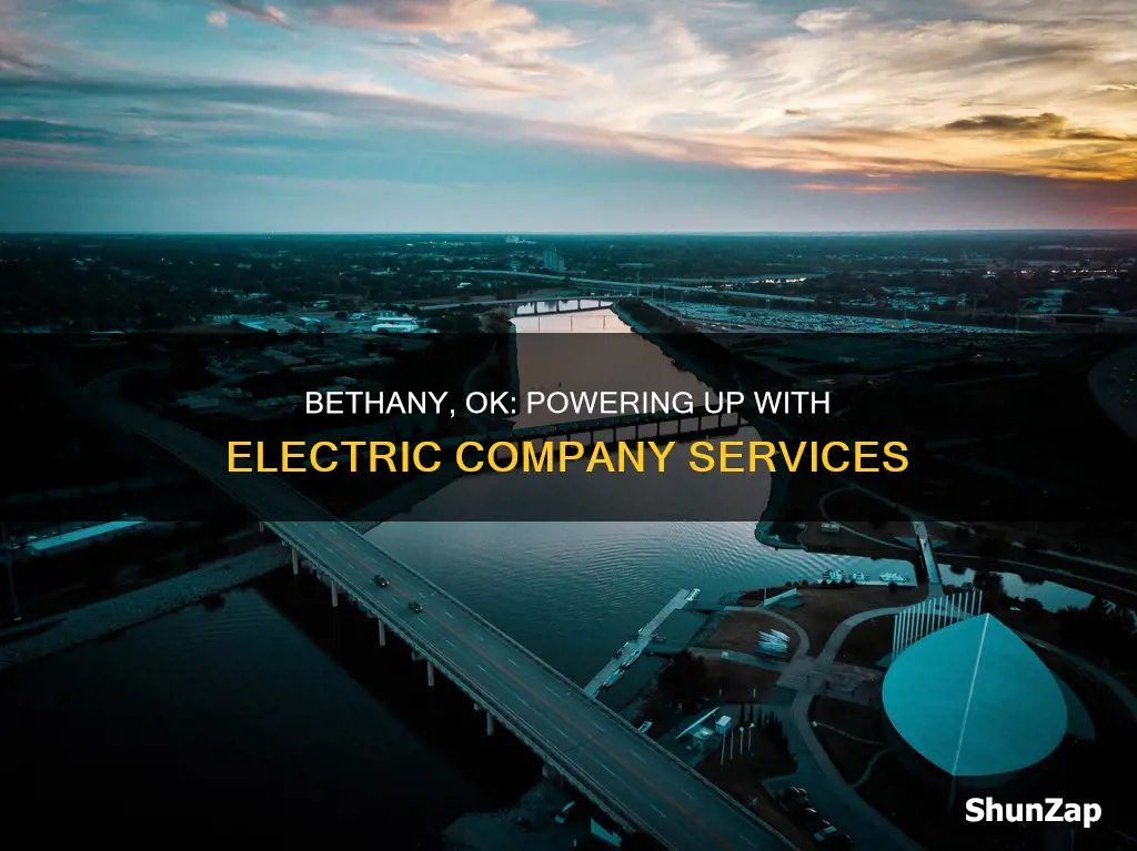 what electric company services bethany oklahoma