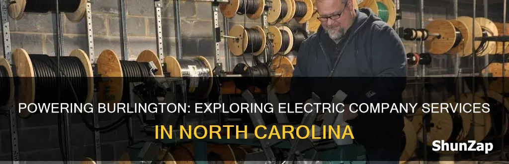 what electric company services burlington nc