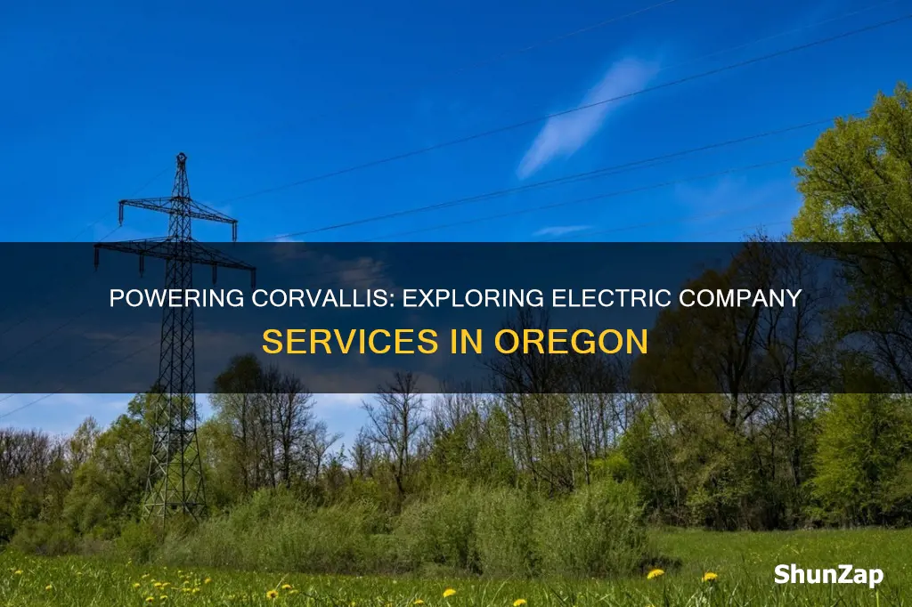 what electric company services corvallis oregon