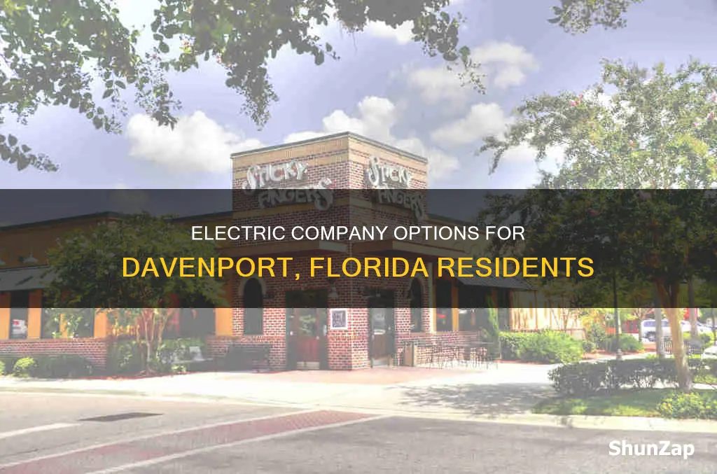 what electric company services davenport florida
