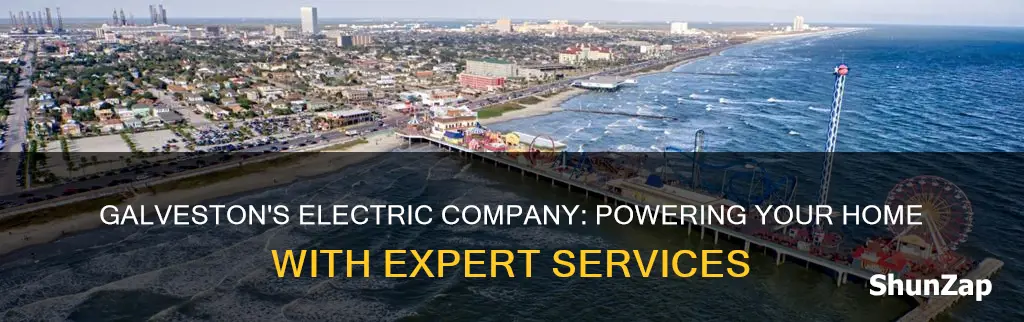 what electric company services galveston tx