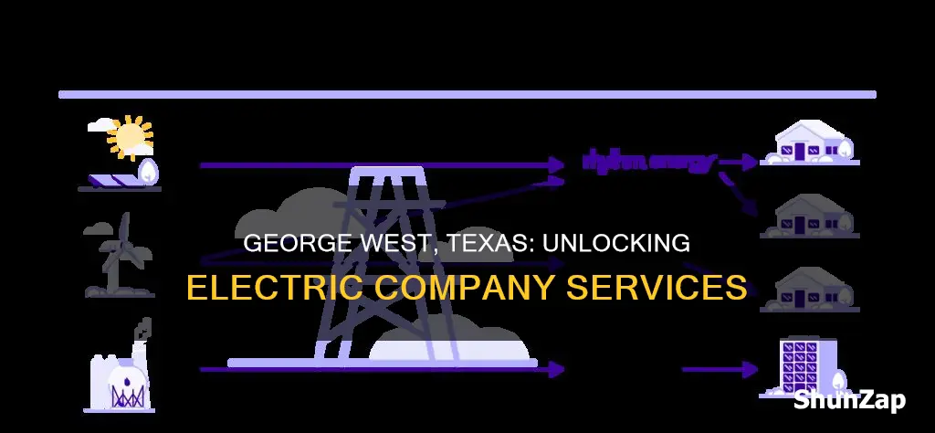 what electric company services george west texas