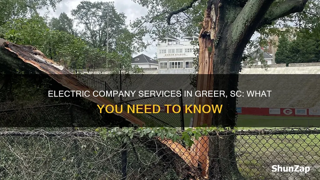 what electric company services greer sc cpw