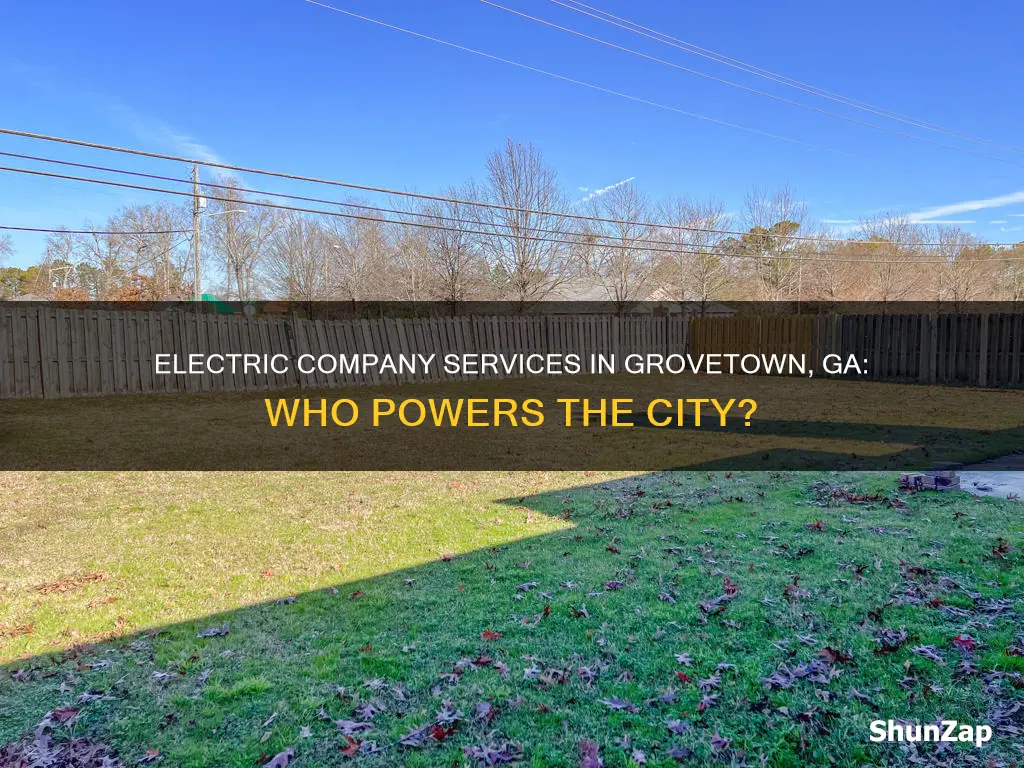 what electric company services grovetown ga
