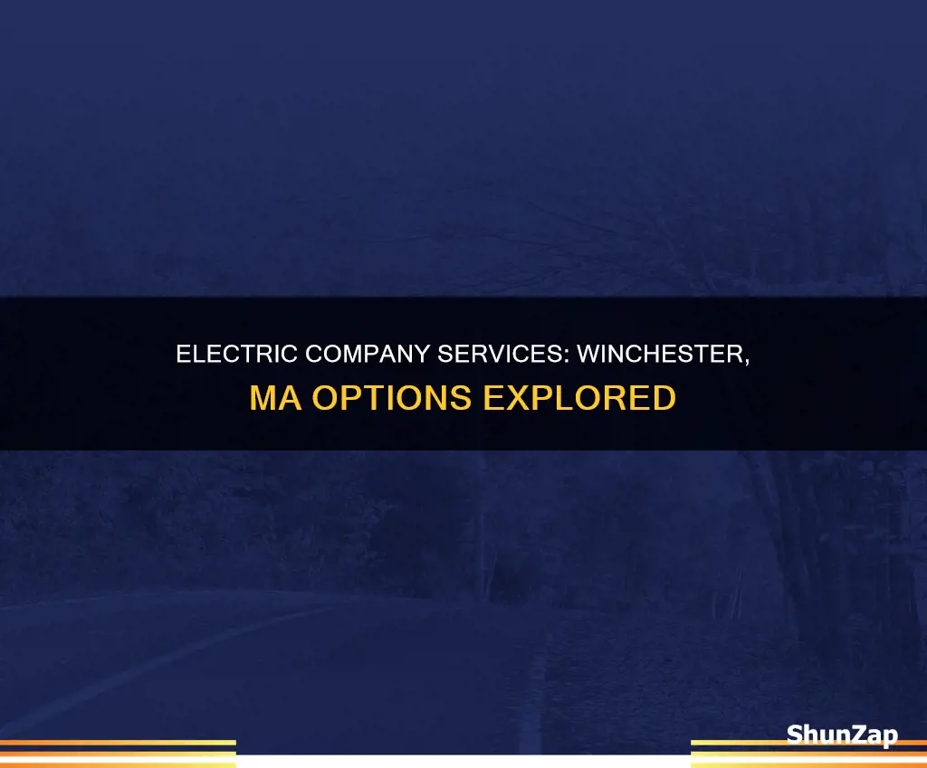 what electric company services in wincehsted ma