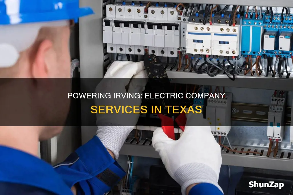 what electric company services irving texas