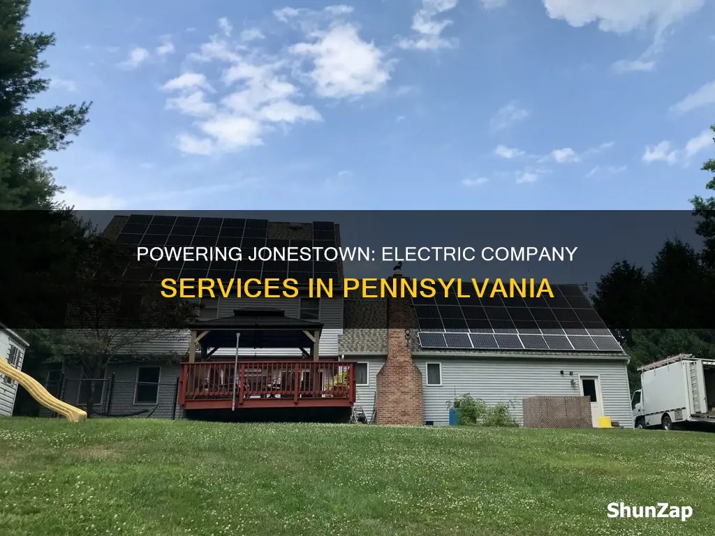 what electric company services jonestown pa