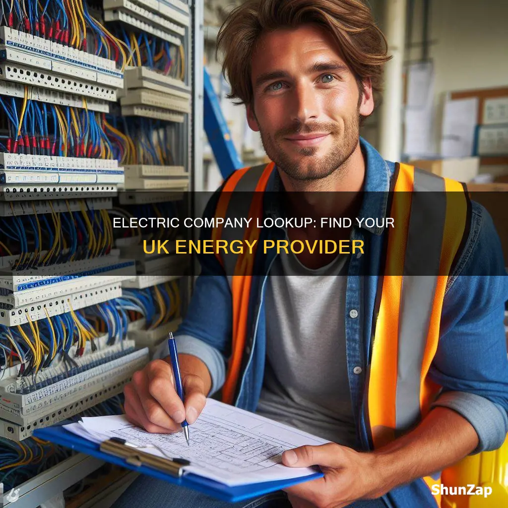 what electric company services my address uk