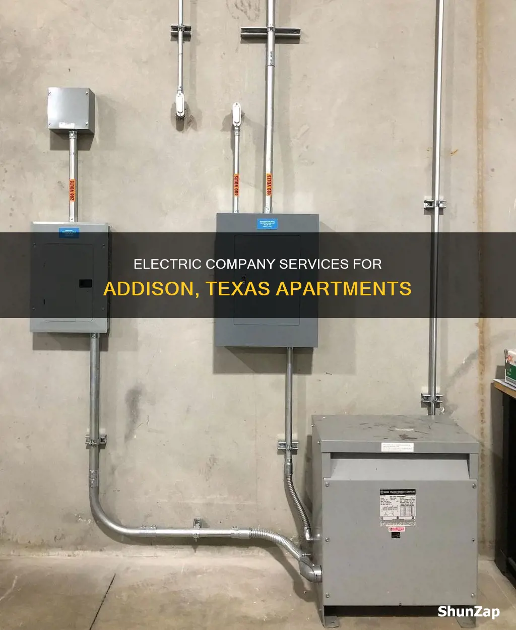 what electric company services my apartment in addison texas