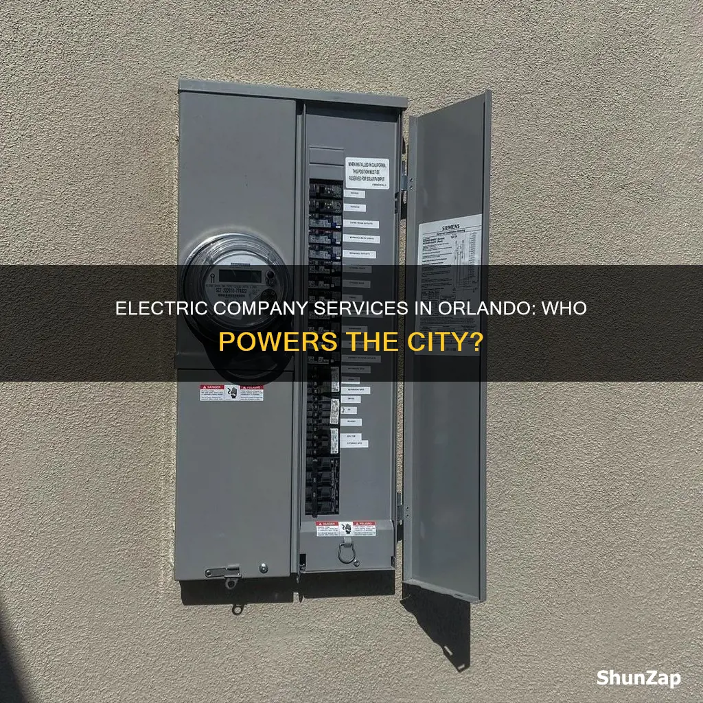 what electric company services orlando