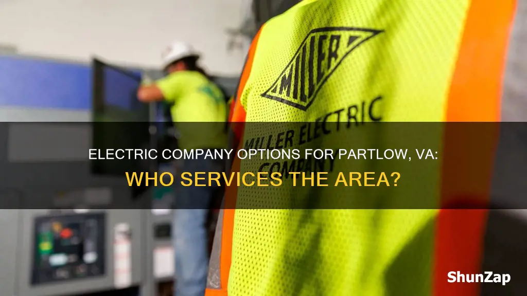 what electric company services partlow va