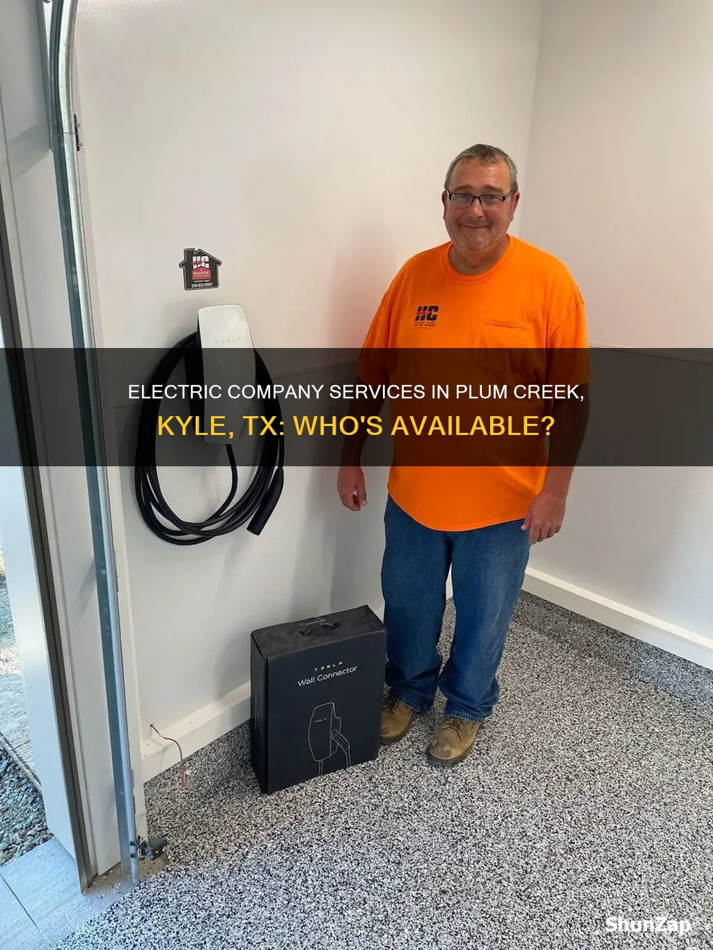 what electric company services plum creek kyle tx