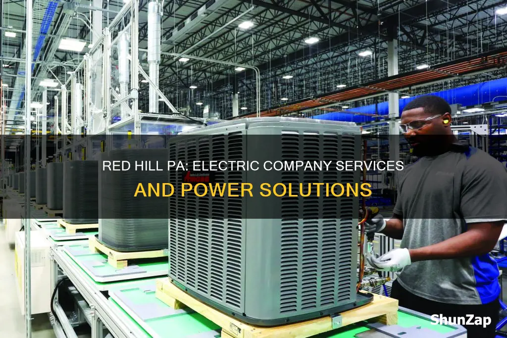 what electric company services red hill pa